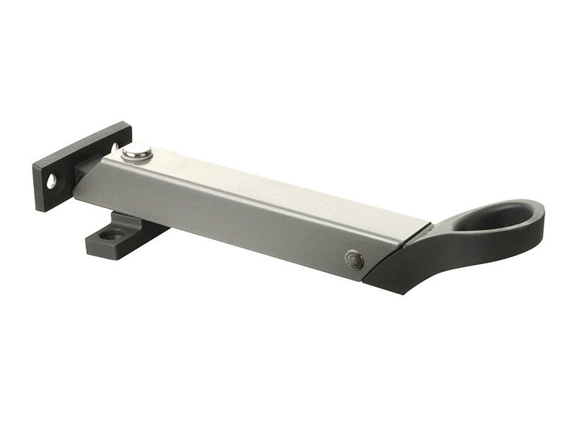 Combi raamuitzetter RVS/zwart AXAflex 2640 voor bovenlichten, klep- en uitzetramen