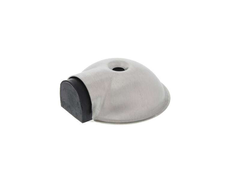 Intersteel Deurstop bol 65mm met nokken rvs geborsteld