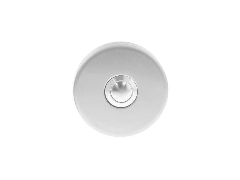 Intersteel Deurbel rond verdekt rond 53x10 rvs geborsteld