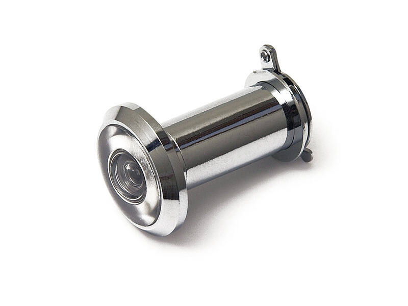 Deurspion zichtveld 180° Ø14 mm 35-60mm messing verchroomd