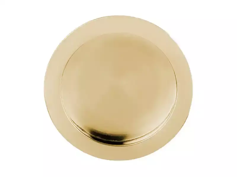 Schuifdeurkom Messing Rond 57mm – Formani Model LB57_T