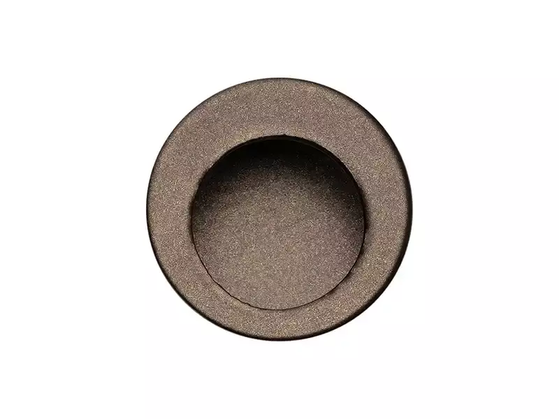 Schuifdeurkom Brons  Rond 30mm Fingertip – Formani Model LB29