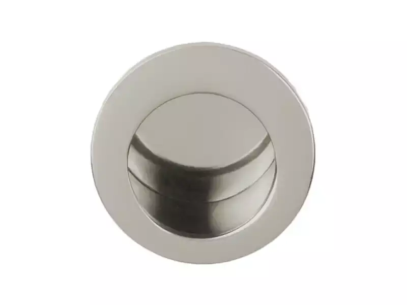 Schuifderukom Nikkel Rond 30mm Fingertip – Formani Model LB29
