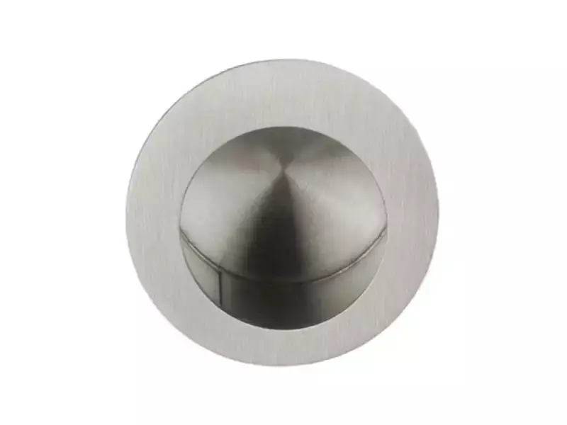 Schuifderukom Mat Nikkel Rond 30mm Fingertip – Formani Model LB29