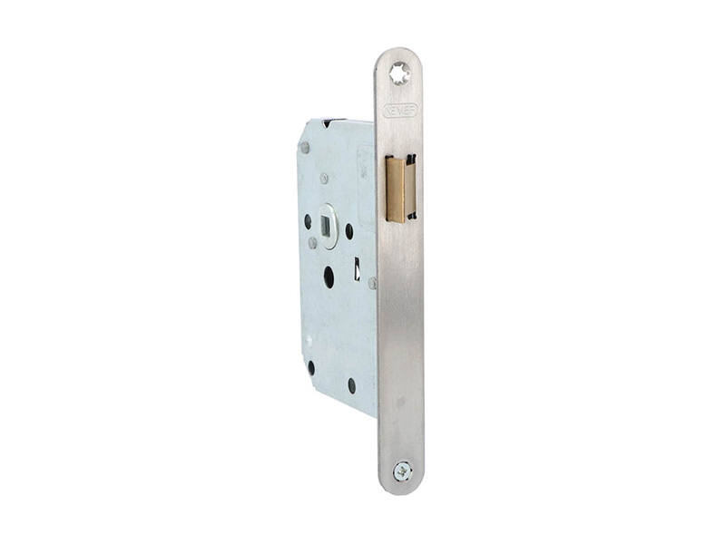 Nemef Insteek loopslot RVS 1255/17 zware contraveer Doornmaat 50mm. 1200 serie