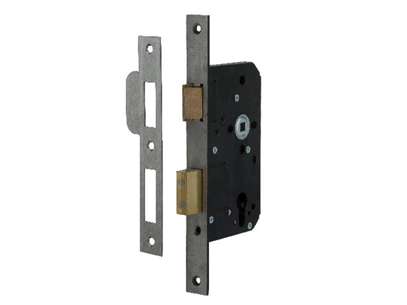 Nemef veiligheidsinsteekslot SKG2 PC72 RVS 4401/17, Din rechts doornmaat 55mm 235x 24mm