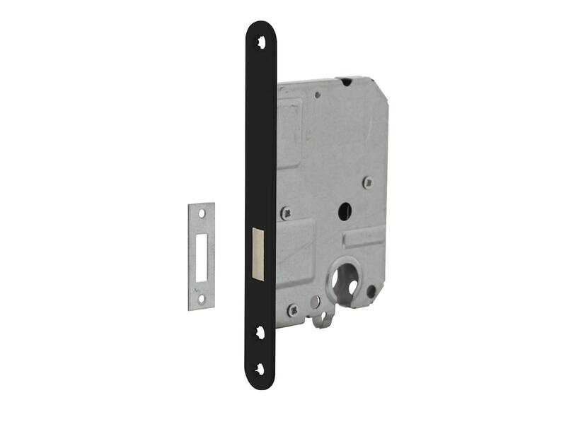 Intersteel Woningbouw cilinder kastslot 55 mm zwart
