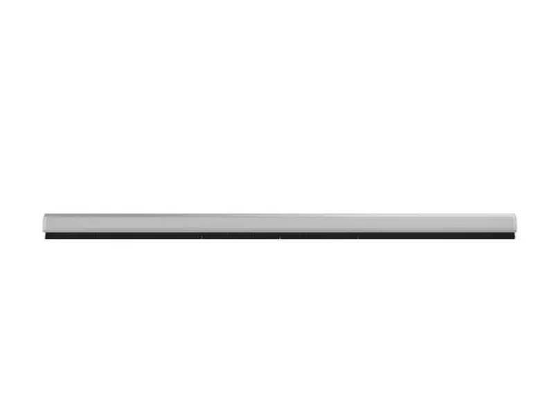 Deurtochtstrip Deco, Aluminium met zilver inlay
