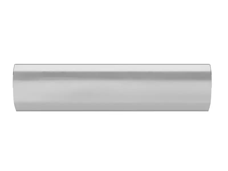 Tochtklep RVS Luxe met borstel 86 x 345mm