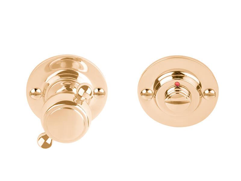 WC-garnituur Messing Bosco Lazaro Rosa LZWC50 rood/wit 50mm