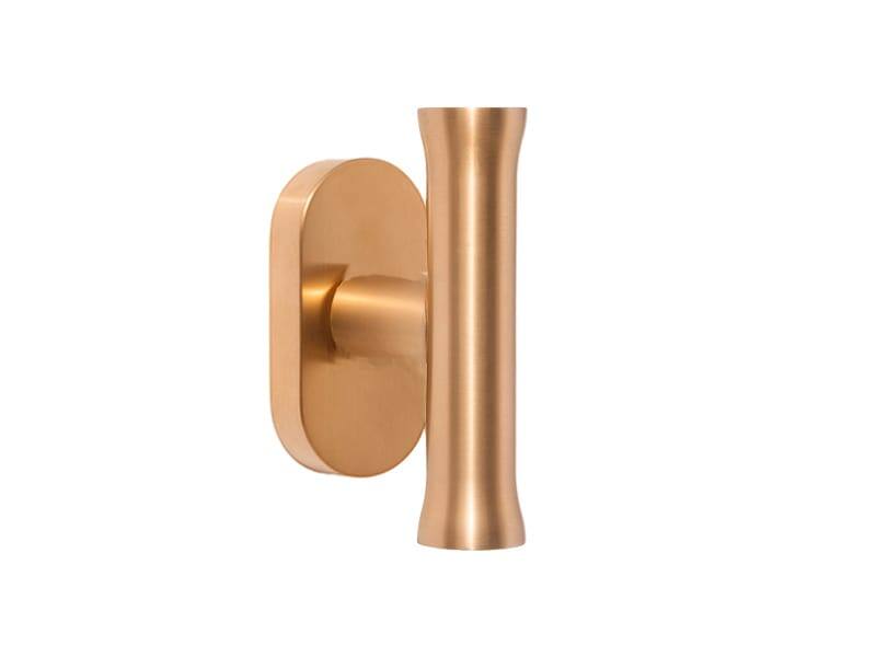 Draaikiep raamkruk Mat goud PVD Nour EV102 T-model Edward van Vliet 90mm