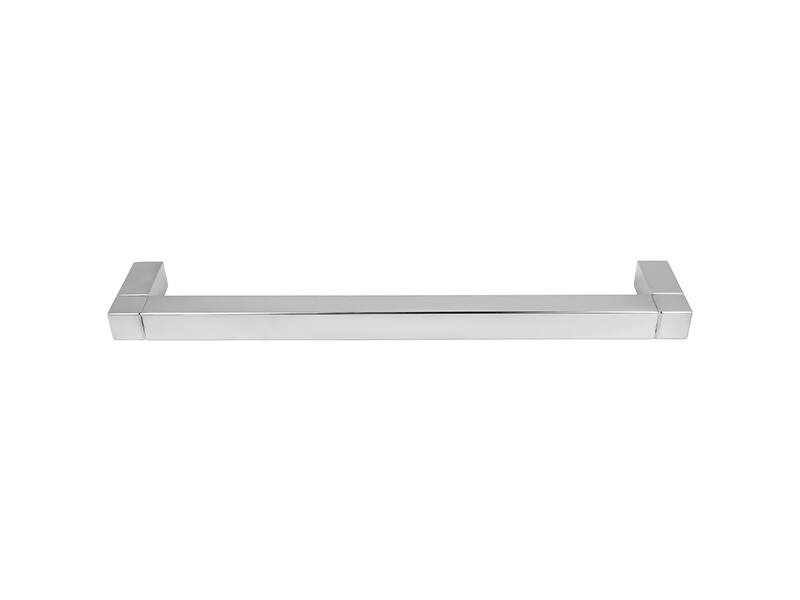 Meubelgreep RVS gepolijst Square Jan des Bouvrie JB20/320 h.o.h. 320mm. Lengte 340mm