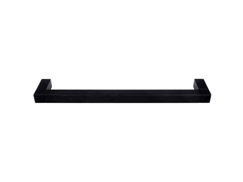 Meubelgreep Zwart Square Jan des Bouvrie JB20/320 h.o.h. 320mm. Lengte 340mm