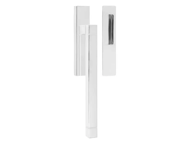 Hefschuifdeurbeslag RVS gepolijst Square Jan d Bouvrie JB230 Blind