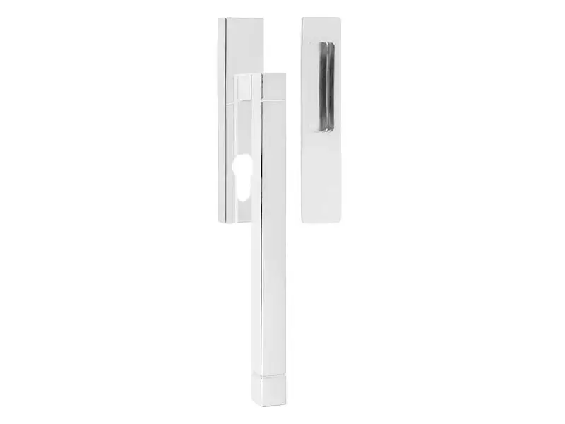 Hefschuifdeurbeslag RVS gepolijst Square Jan d Bouvrie JB230 PC69