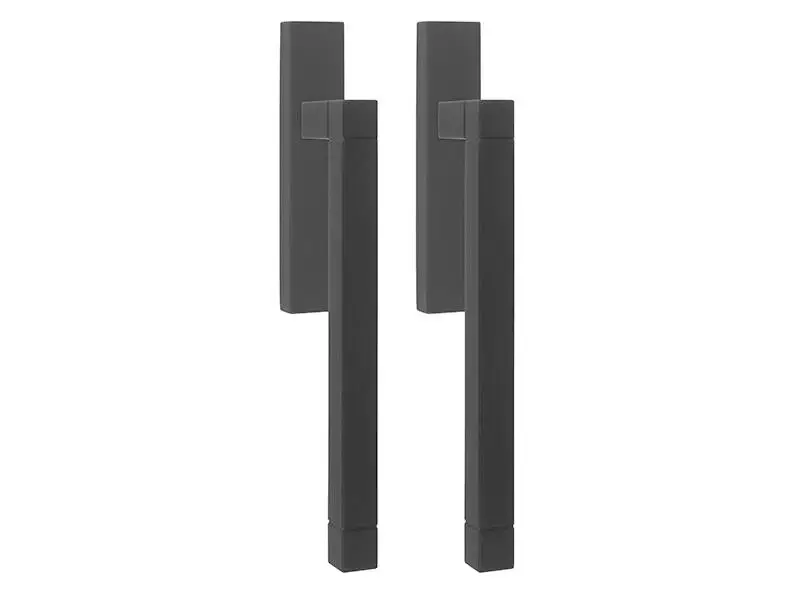 Hefschuifdeurbeslag Zwart Square Jan des Bouvrie JB230 Blind