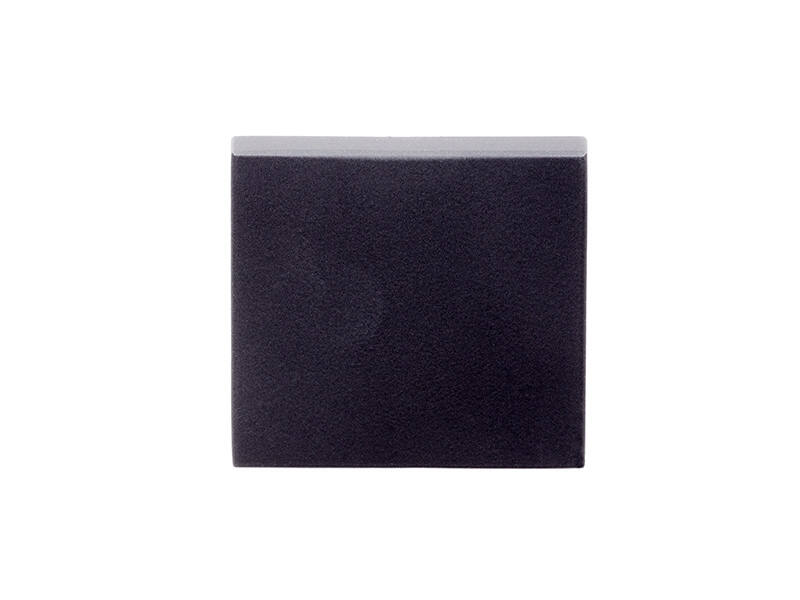 Blindrozet Zwart Square LSQB50 50mm