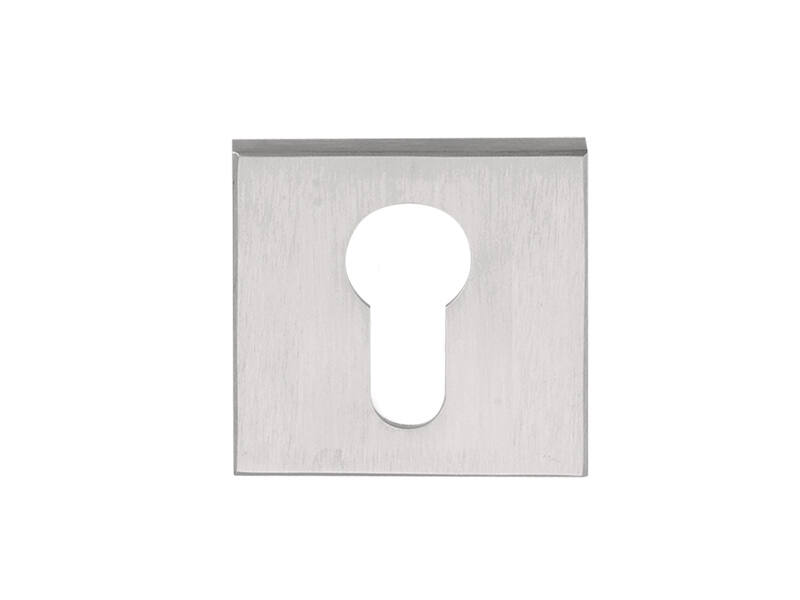 Profielcilinderrozet RVS Square LSQBY50 50mm