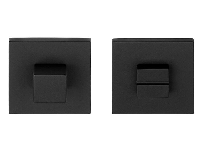 WC-garnituur Zwart Square LSQWC50 50mm, 5/6/7/8mm wc stift