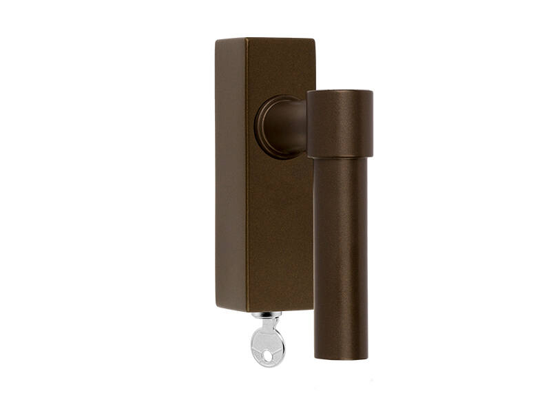 Draaikiep raamkruk Brons One Piet Boon PBL20-DKLOCK Afsluitbaar 121mm