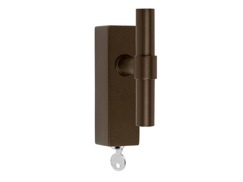 Draaikiep raamkruk Brons One Piet Boon PBT15-DKLOCK Afsluitbaar 119mm