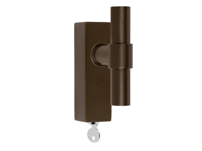 Draaikiep raamkruk Brons One Piet Boon PBT20-DKLOCK Afsluitbaar 119mm