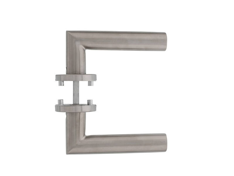 Intersteel Deurkruk RVS Girona op ronde rozet 53x8mm