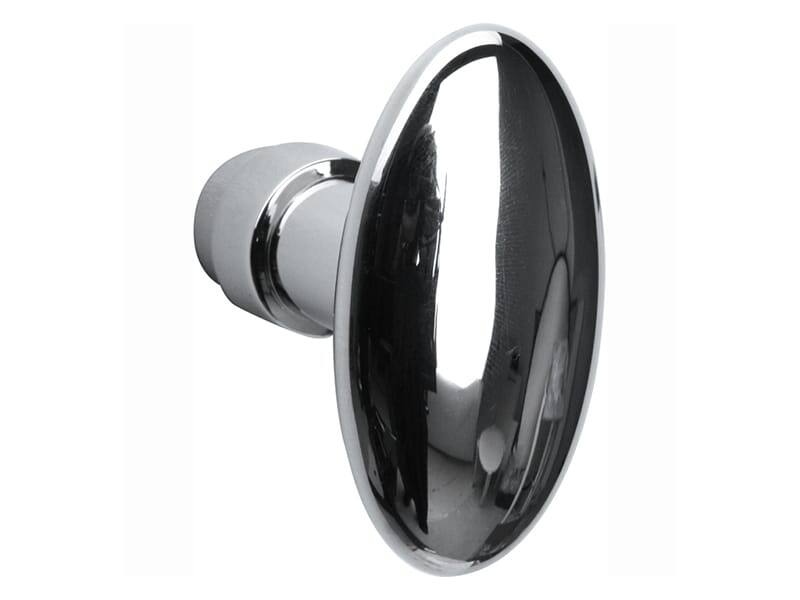 Knopkruk Chroom Ovaal 60x33mm