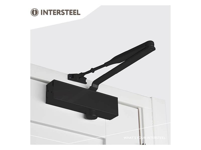 Intersteel Deurdranger met schaararm Zwart DR 120 Klasse 2-4 Max. 80 kg