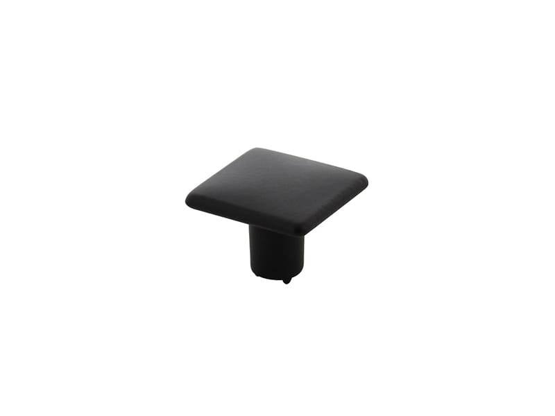 Intersteel Meubelknop Zwart vierkant 26 x 26mm