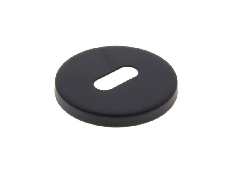Sleutelrozet Zwart Intro rond 52mm, 6mm dik
