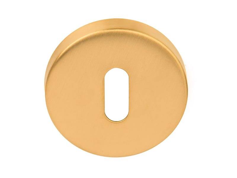 Sleutelrozet Mat goud PVD Intro rond 52mm, 10mm dik