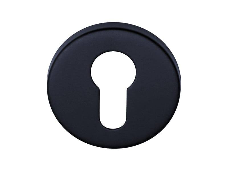 Profielcilinderrozet Gunmetal PVD Intro rond 52mm, 6mm dik