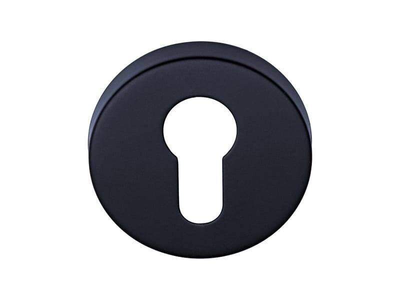 Profielcilinderrozet Gunmetal PVD Intro rond 52mm, 10mm dik
