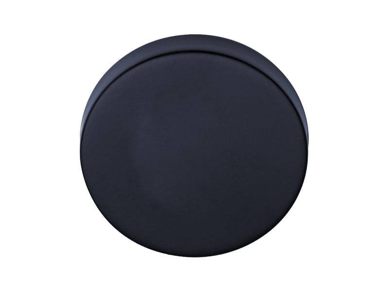 Blindrozet Gunmetal PVD Intro rond 52mm, 6mm dik