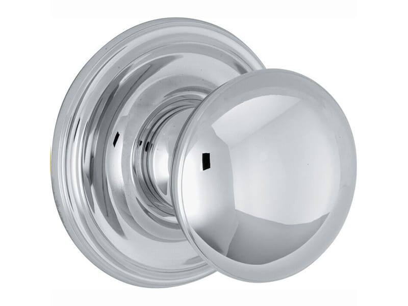 Voordeurknop Chroom Klassiek rond 60mm