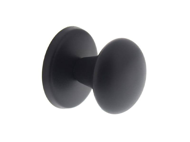 Intersteel Voordeurknop Zwart Paddenstoel 57mm