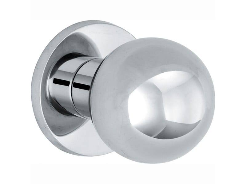 Voordeurknop Chroom Kogel rond 60mm