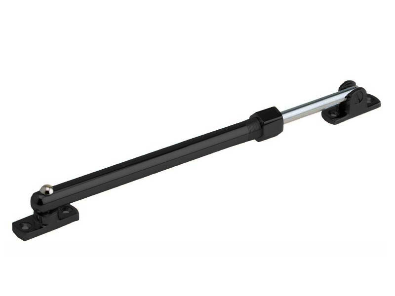 Raamuitzetter Zwart Telescopisch 220mm Uitschuifbaar