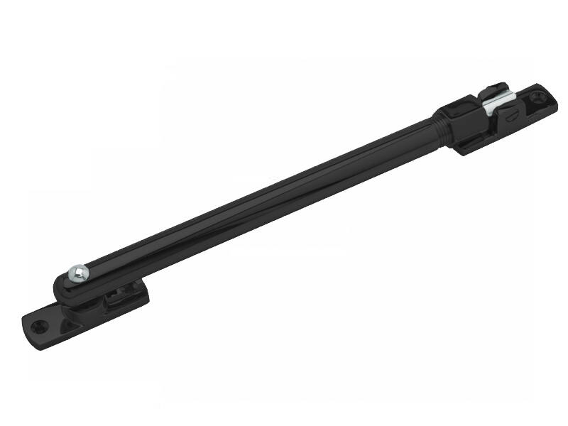 Raamuitzetter Zwart Telescopisch 250mm Uitschuifbaar