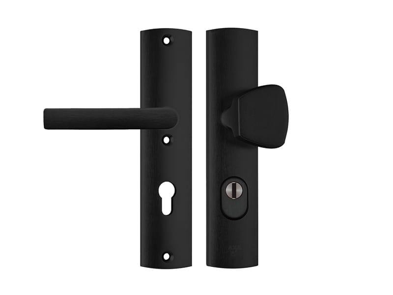 AXA Curve Plus Veiligheidsbeslag S-knop+Blok PC72 anti-kerntrek
