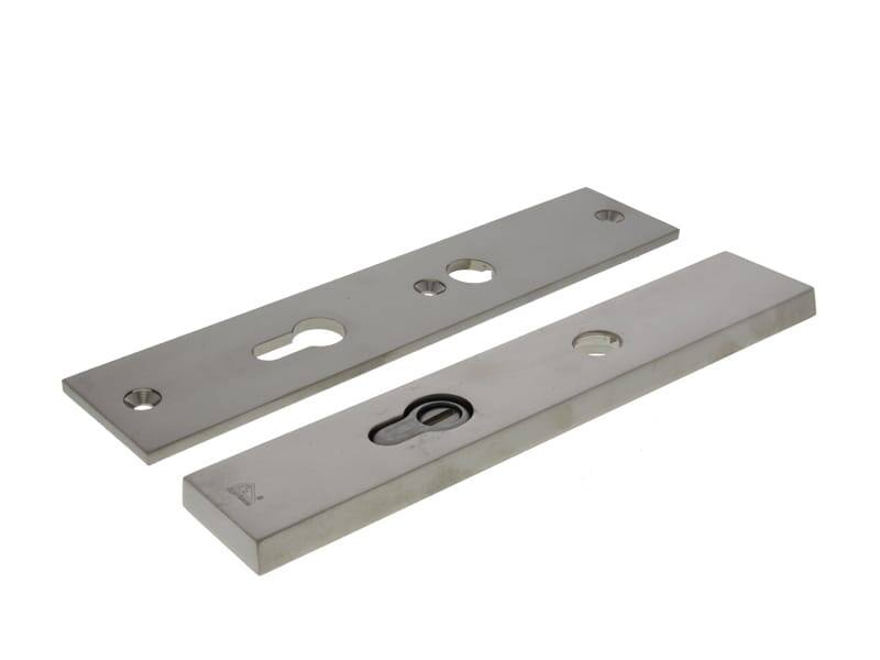 Veiligheidsschilden set Kerntrek Mat nikkel PVD Bauhaus PC72 SKG3