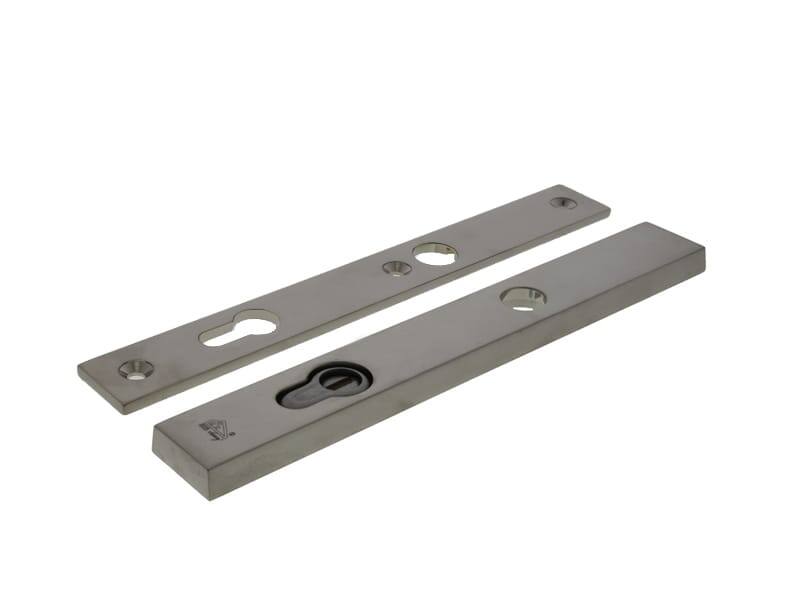 Veiligheidsschilden set Kerntrek Mat nikkel PVD Smal PC92 SKG3