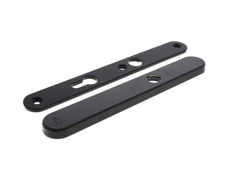 Veiligheidsschilden set Zwart Ovaal Blind/PC72 SKG3