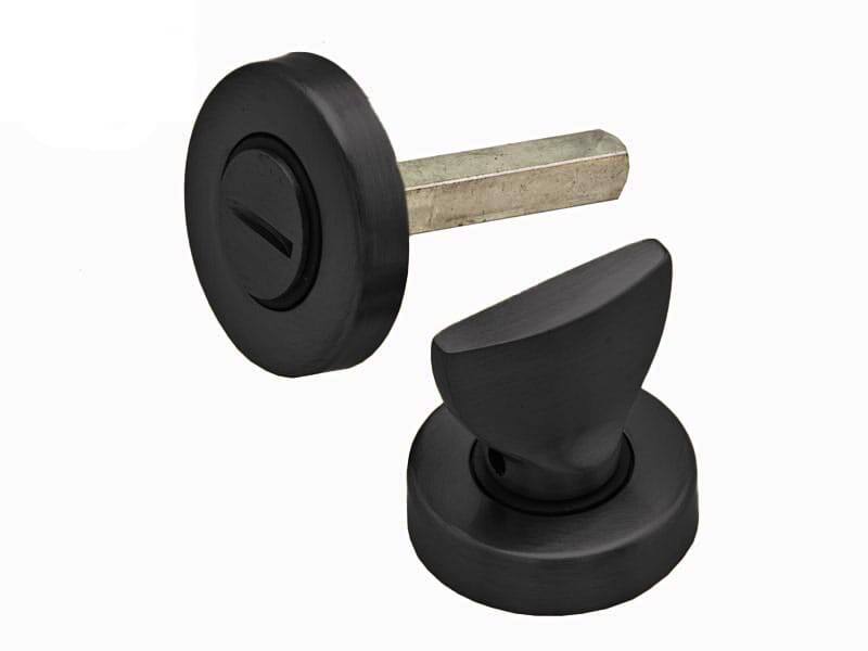 WC-garnituur Zwart Lancia rond 45mm