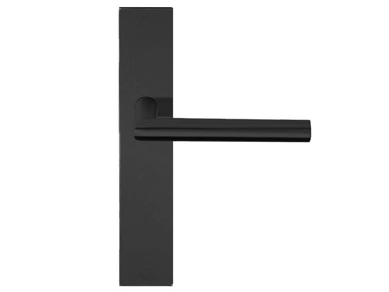 Deurkruk Zwart Basics LB2-19P236 op schild Blind