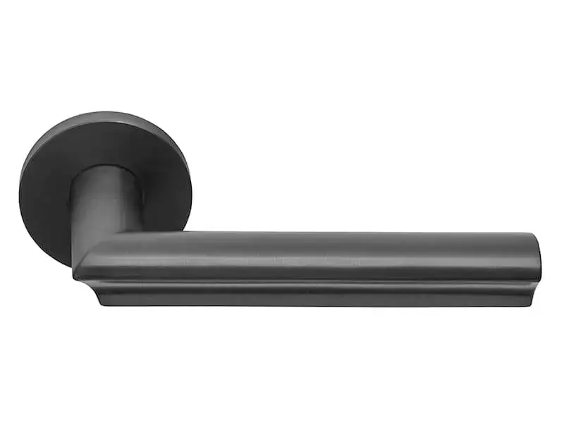 Deurkruk Mat Zwart PVD David Rockwell Eclipse DR102-G op gev. rozet