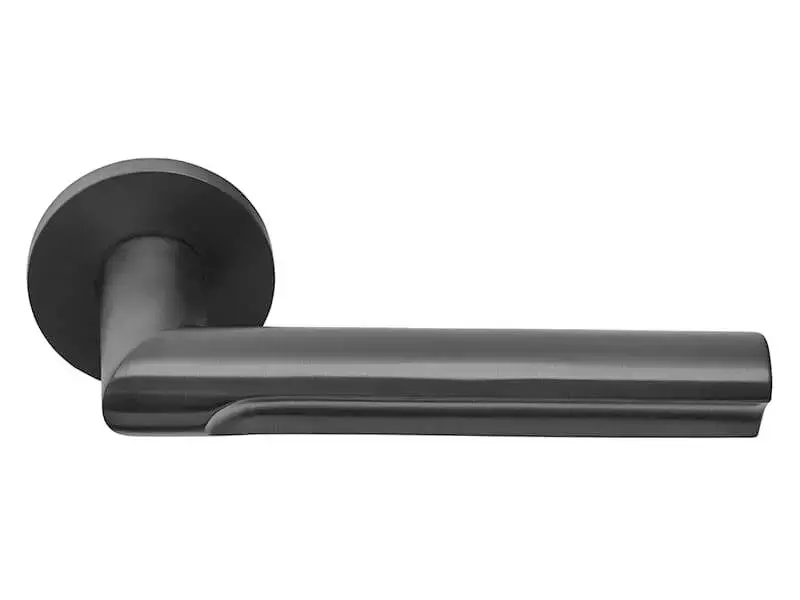 Deurkruk Mat Zwart PVD David Rockwell Eclipse DR103-G op gev. rozet
