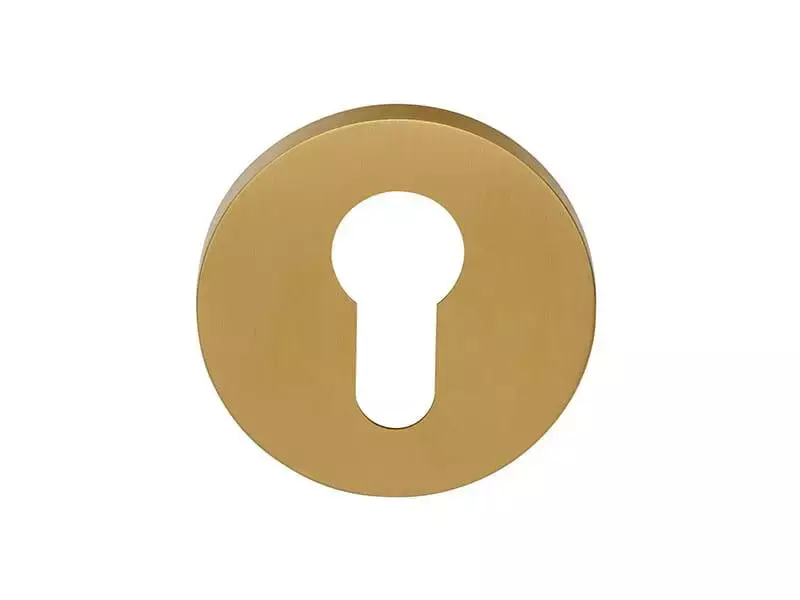 Profielcilinderrozet Mat goud PVD David Rockwell Eclipse DRY53