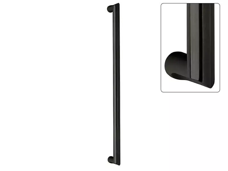 Deurgreep Mat Zwart PVD David Rockwell Eclipse DR501NP